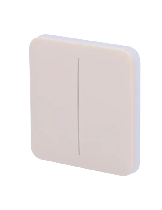AJAX Panel táctil para Interruptor de Luz Doble - Funcionamiento sin