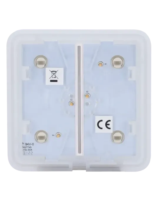 Panel Táctil para Interruptor de Luz Doble AJAX - Panel Retroiluminad