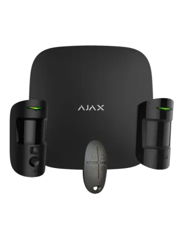 Ajax AJ-STARTERKIT-CAM-MP-B: Kit de Alarma Inalámbrica con Cámara y S