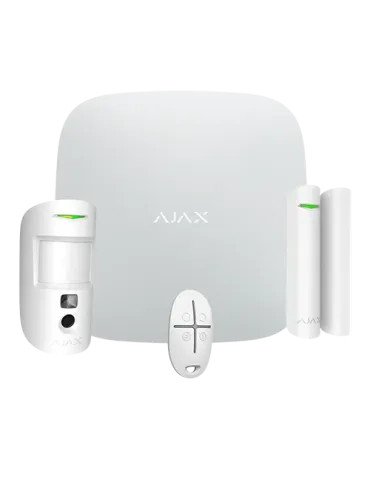 Kit de alarma profesional Ajax con Hub, detectores y sirena