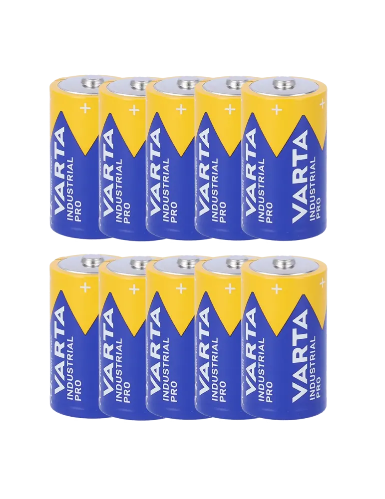 MASTER BATTERY Varta - Pila alcalina LR20 - Pack de 10 unidades - Volt