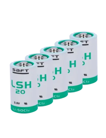 MARCA BLANCA Saft - Pack de pilas LSH20 - Voltaje 3.6 V - Litio / 10 u