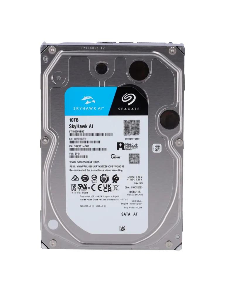 SEAGATE Pack de discos duros - 10 unidades - Seagate SkyHawk ST10000VE