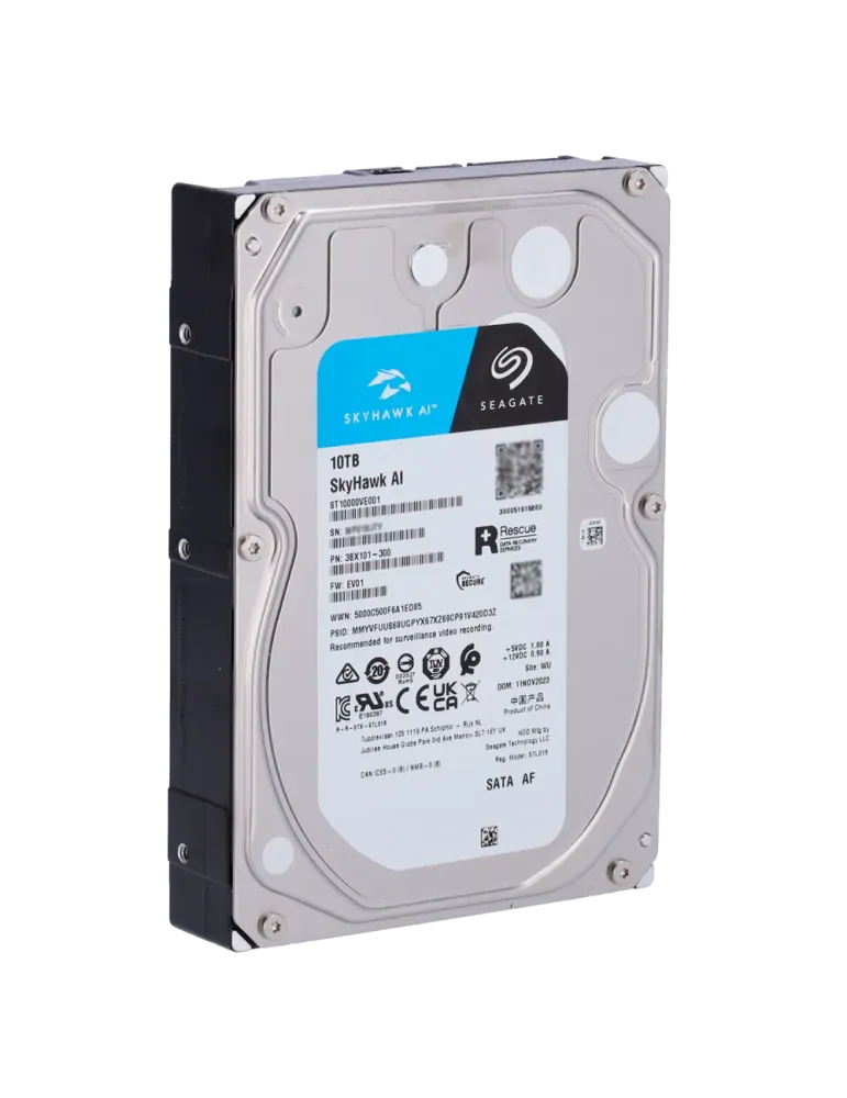 SEAGATE Pack de discos duros - 10 unidades - Seagate SkyHawk ST10000VE