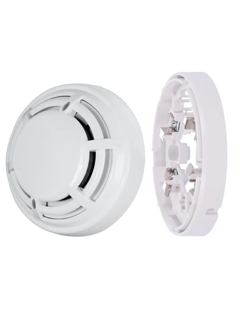 DMTECH Kit 50 detectores ópticos y bases DMTech - Detector convenciona