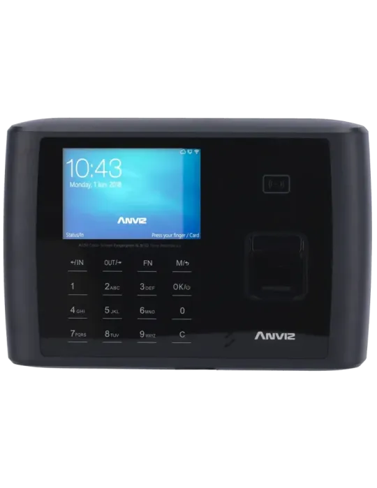 ANVIZ Control de presencia - Huella, tarjeta EM/MF y PIN - 3.000 usuar