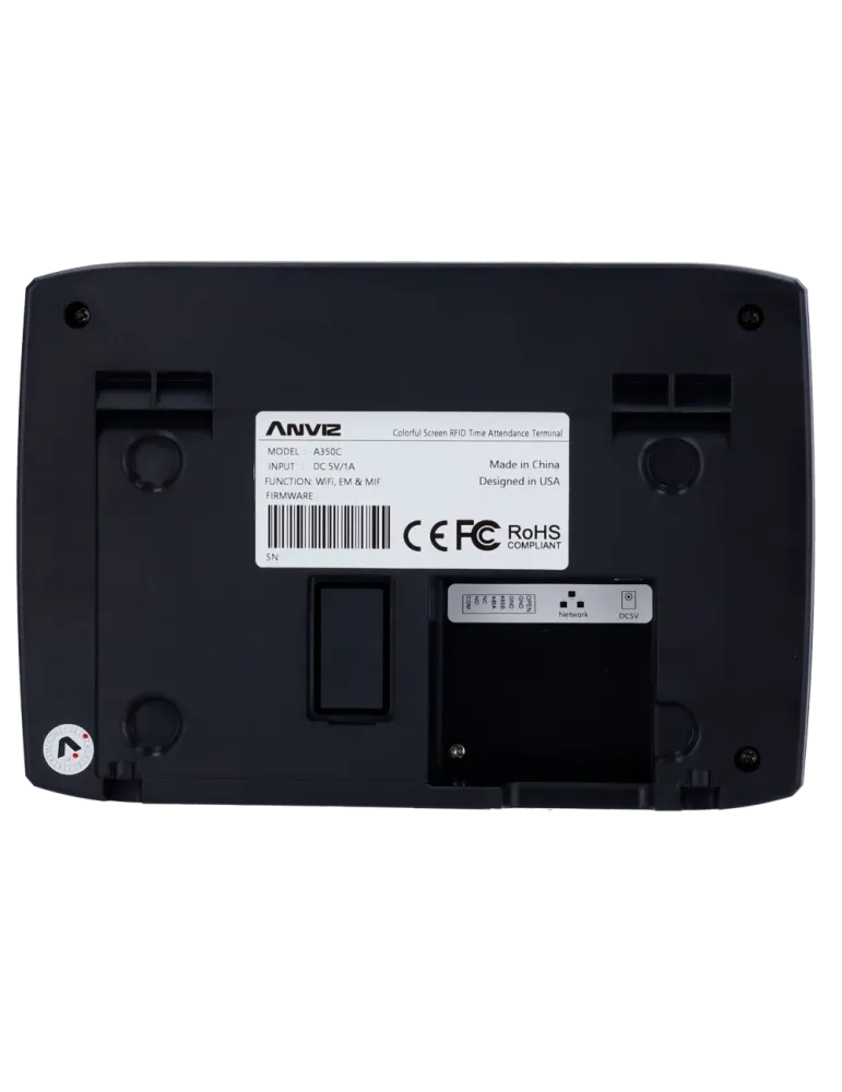 ANVIZ Control de presencia - Tarjeta EM/MF y PIN - 3.000 usuarios | 10