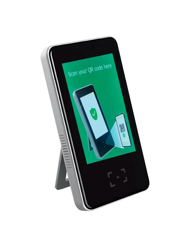 MARCA BLANCA Control de acceso autónomo - Acceso por código QR - Salid