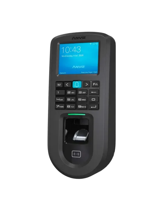 ANVIZ Control de acceso y presencia PoE - Huella, tarjeta MF y PIN - 3
