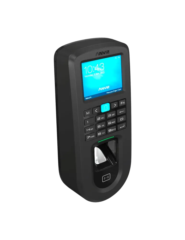 ANVIZ Control de acceso y presencia PoE - Huella, tarjeta MF y PIN - 3