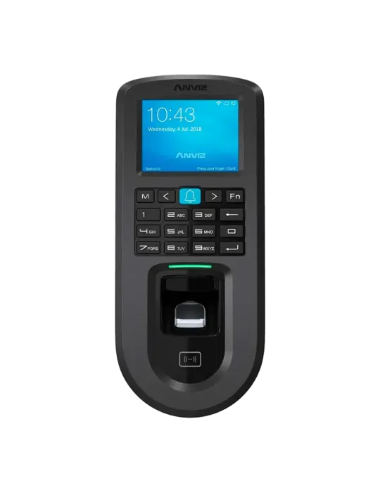 ANVIZ Control de acceso y presencia PoE - Huella, tarjeta MF y PIN - 3