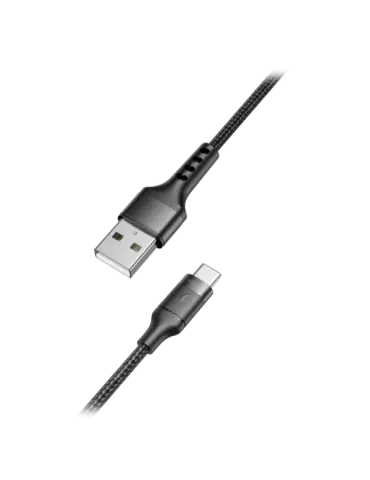 Veger - Cable USB 2.0 para portátiles - USB-A a USB-C - Cubierta de me