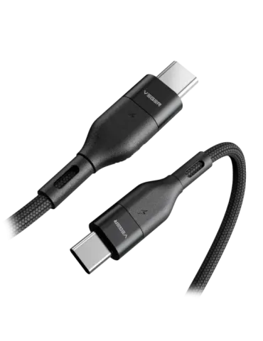Veger - Cable USB2.0 para portátiles - USB-C a USB-C - Cubierta de met