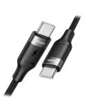 Veger - Cable USB2.0 para portátiles - USB-C a USB-C - Cubierta de met