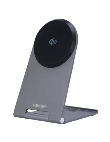 VEGER Cargador inalámbrico VEGER - Potencia 15W - Entrada USB-C - Carg