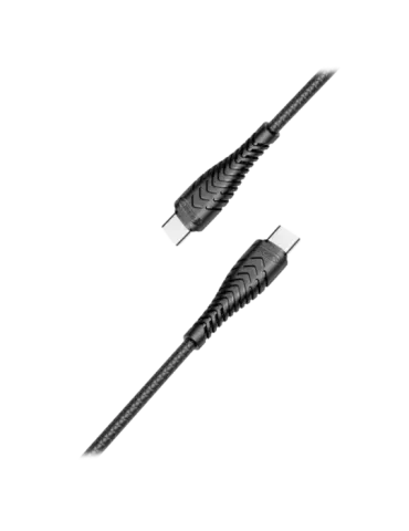 Veger - Cable USB2.0 - USB-C a USB-C - Cubierta de plástico, Nylon tre
