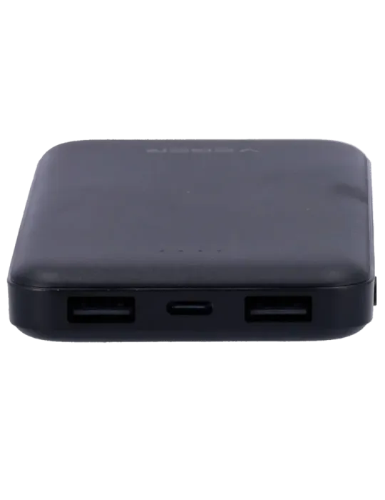 Veger Power Bank - Capacidad 10000mAh - Entradas Micro USB-C y 2x USB-