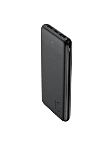 VEGER Power bank con LEDs de carga - Capacidad 10000mAh - Entradas USB