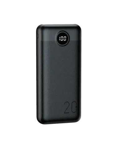 VEGER Power bank con pantalla LCD - Capacidad 20000mAh - Entradas USB-