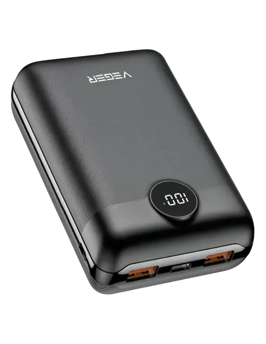 Veger Mini Power Bank - Capacidad 20000mAh - Entradas Micro USB-C y US