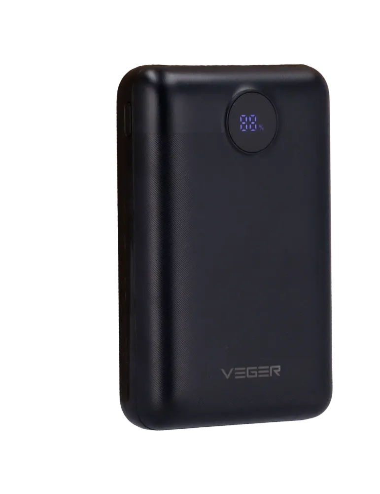 Veger Mini Power Bank - Capacidad 20000mAh - Entradas Micro USB-C y US