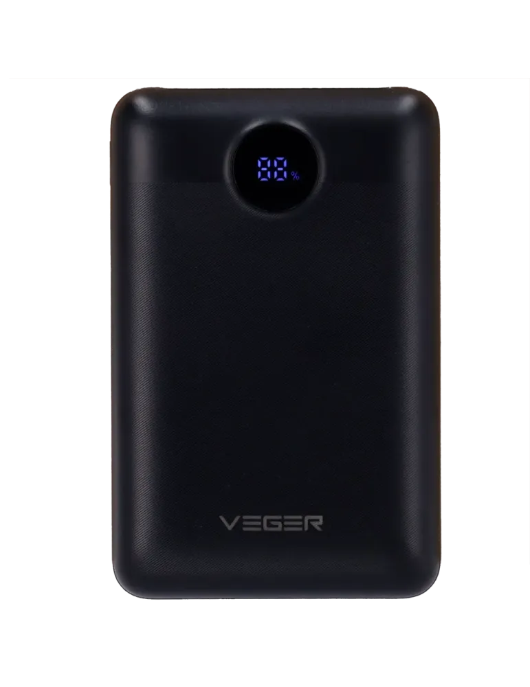 Veger Mini Power Bank - Capacidad 20000mAh - Entradas Micro USB-C y US