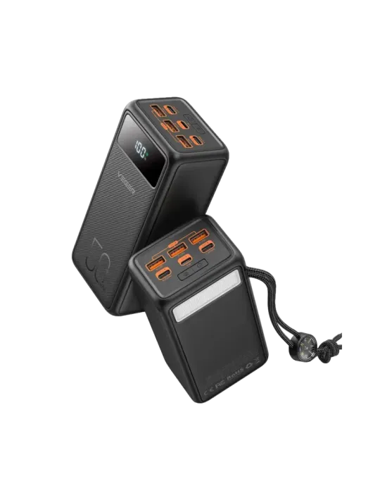 VEGER Power bank con pantalla LCD - Capacidad 50000mAh - Entradas USB-