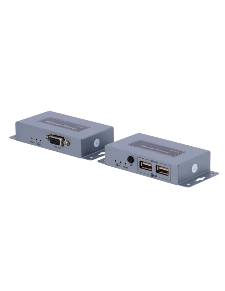 MARCA BLANCA Extensor de señal VGA - Alcance 100 m - Resolución FHD -