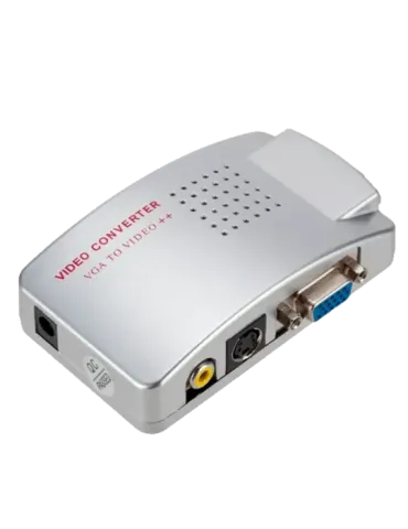 MARCA BLANCA Adaptador de vídeo - Entradas: VGA - Salida: VGA, S-VIDEO