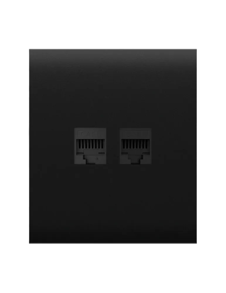 AJAX Tapa central para enchufe Ethernet - Compatible con AJ-OUTLETCORE