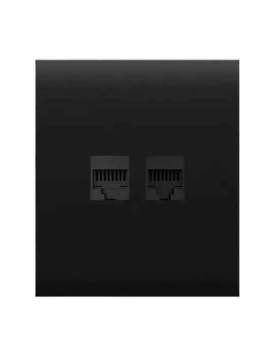 AJAX Tapa central para enchufe Ethernet - Compatible con AJ-OUTLETCORE