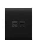 AJAX Tapa central para enchufe Ethernet - Compatible con AJ-OUTLETCORE