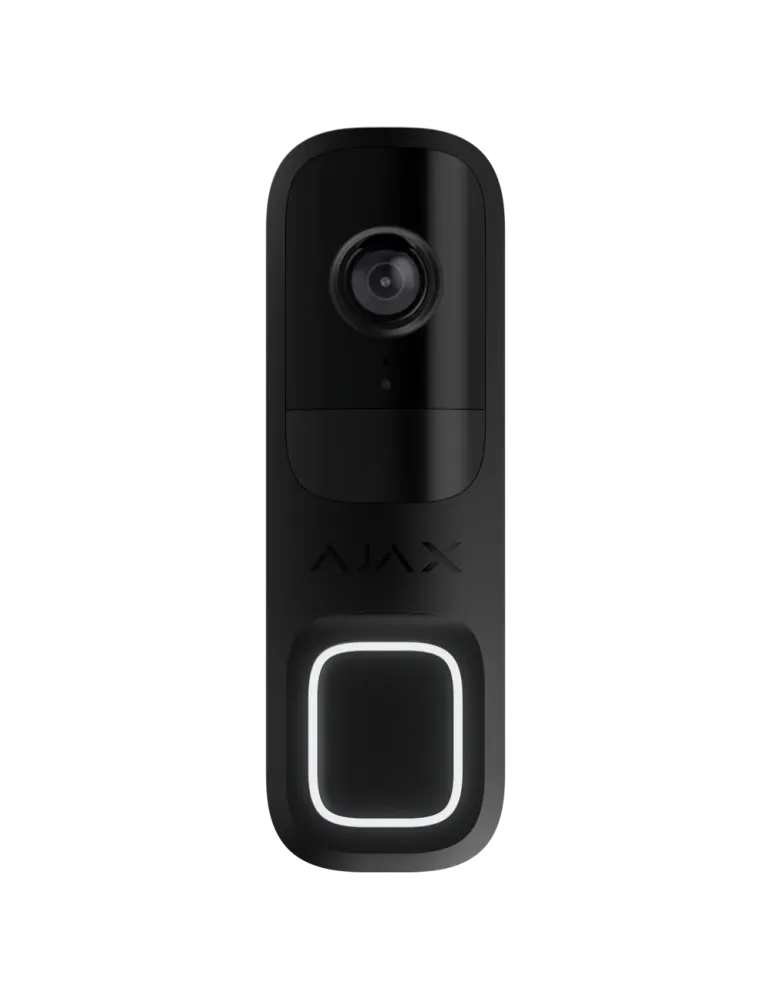 AJAXCCTV Doorbell 4 MP con IA integrada - Detector PIR alcance hasta 4