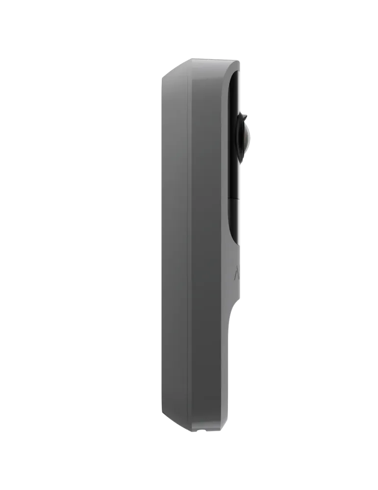AJAXCCTV Doorbell 4 MP con IA integrada - Detector PIR alcance hasta 4