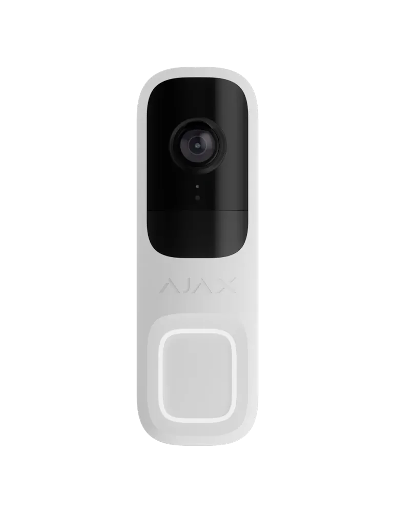 AJAXCCTV Doorbell 4 MP con IA integrada - Detector PIR alcance hasta 4