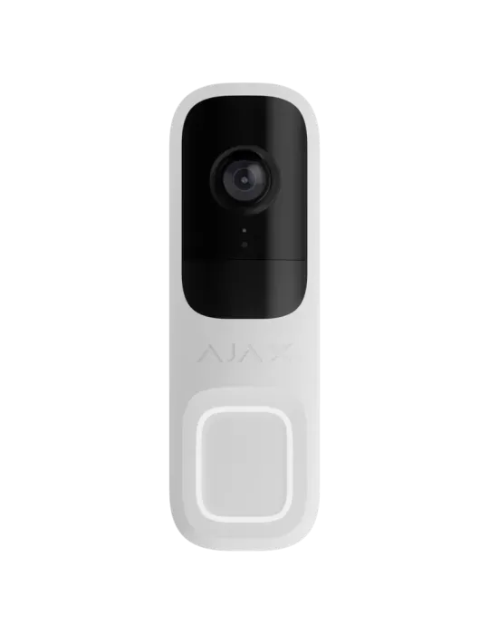 AJAXCCTV Doorbell 4 MP con IA integrada - Detector PIR alcance hasta 4