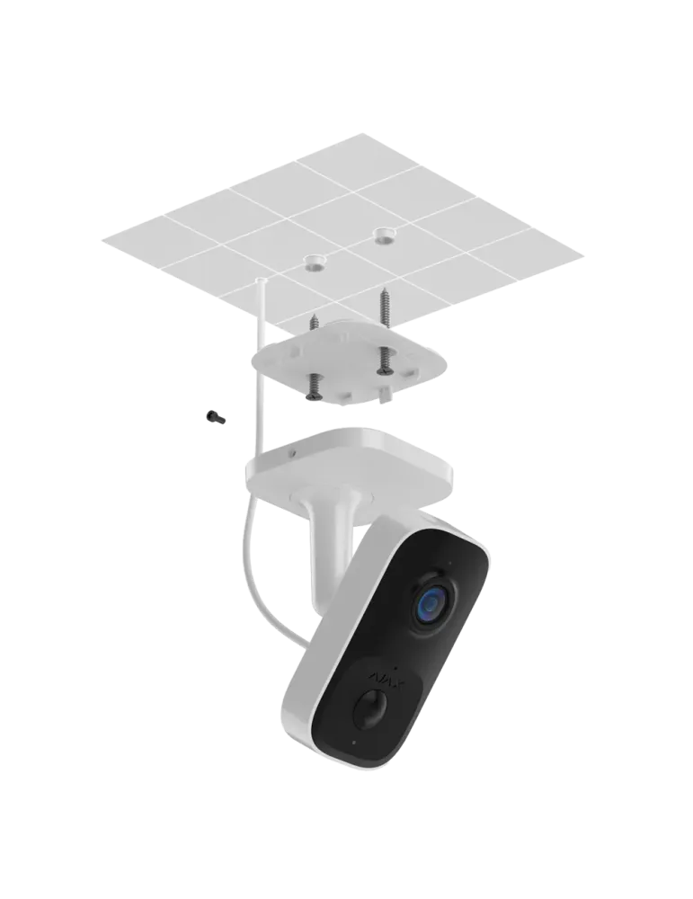 AJAXCCTV Cámara Cube IP 4 Mp - Detección de objetos por IA - IR 8 m /