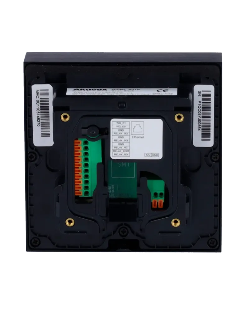 AKUVOX Control de acceso IK07 - Tarjeta EM/MF y NFC | 1 relé - 20.000