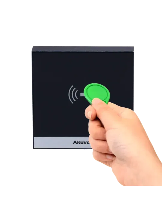AKUVOX Control de acceso IK07 - Tarjeta EM/MF y NFC | 1 relé - 20.000
