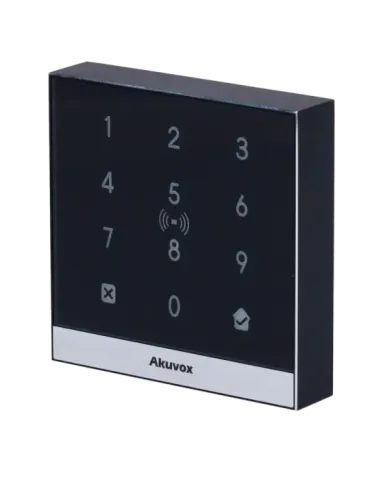 AKUVOX Control de acceso IK07 - Tarjeta EM/MF, NFC y PIN | 1 relé - 20