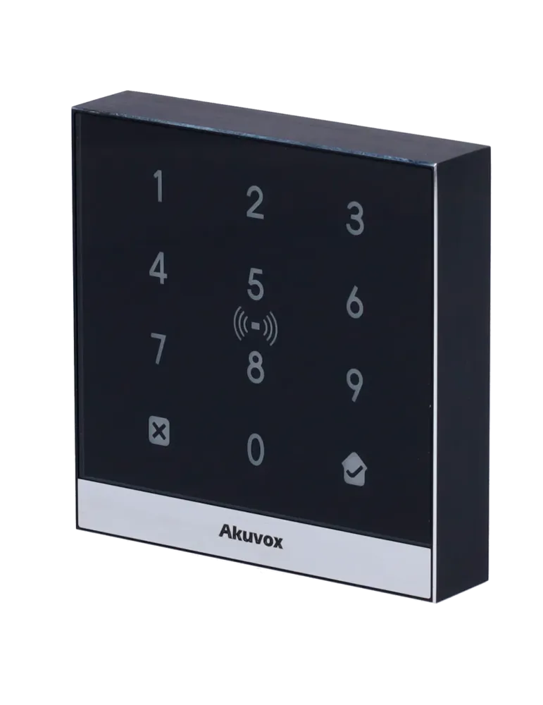 AKUVOX Control de acceso IK07 - Tarjeta EM/MF, NFC y PIN | 1 relé - 20