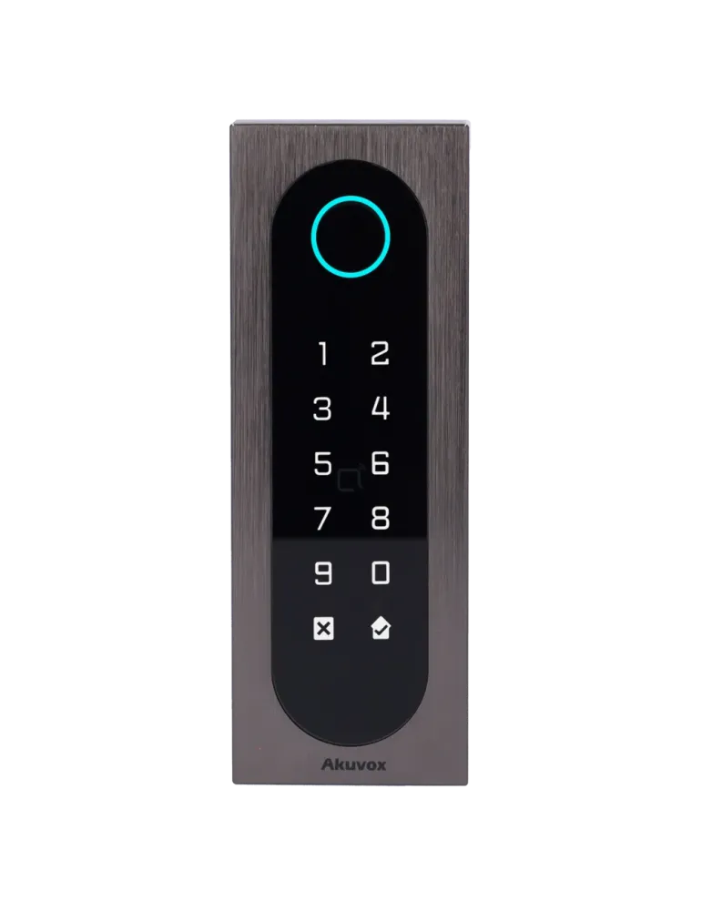 AKUVOX Control de acceso IK09 - Tarjeta EM/MF, NFC y PIN | 1 relé - 20