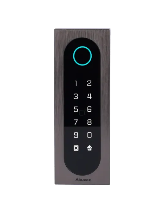 AKUVOX Control de acceso IK09 - Tarjeta EM/MF, NFC, BLE, PIN y QR | 1