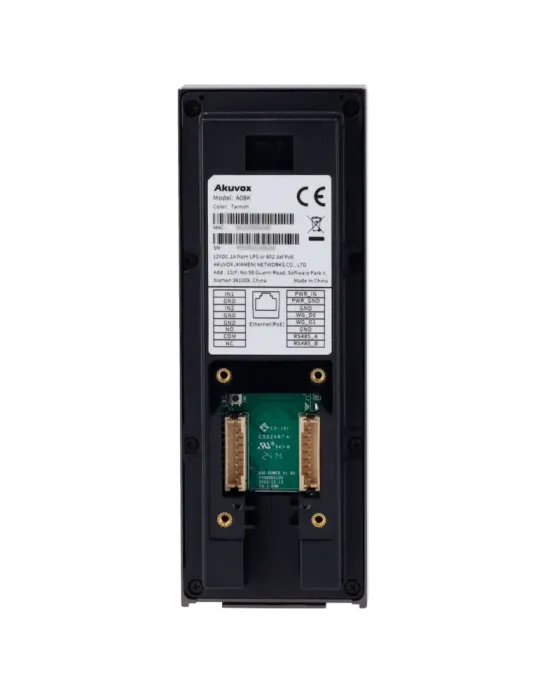 AKUVOX Control de acceso IK09 - Tarjeta EM/MF, NFC, BLE, PIN y QR | 1