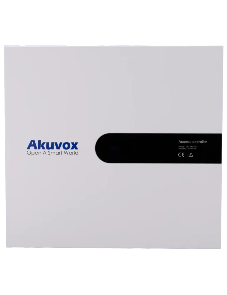 AKUVOX Controladora de acceso - Tarjeta EM/MF y PIN - 50.000 usuarios