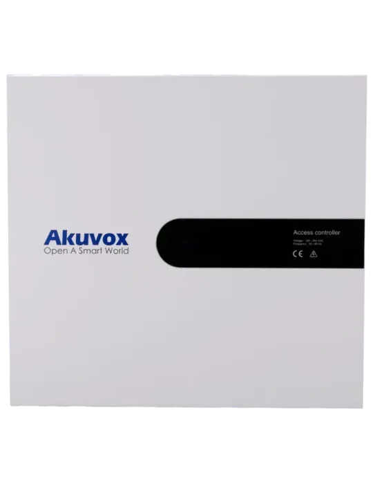AKUVOX Controladora de acceso - Tarjeta EM/MF y PIN - 50.000 usuarios