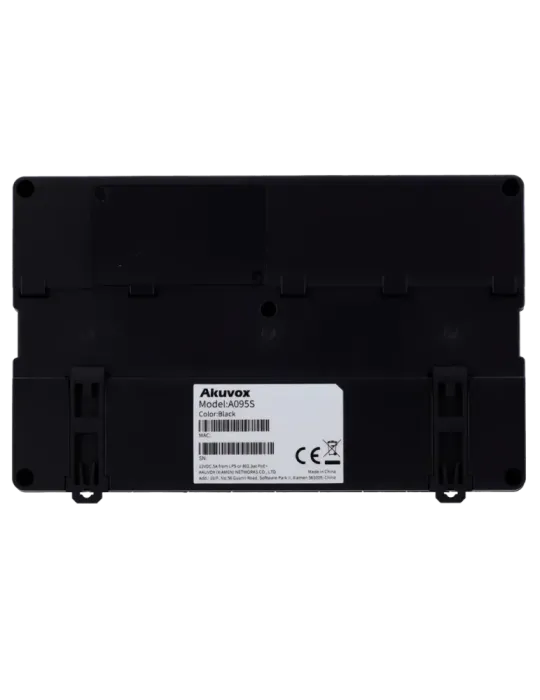AKUVOX Controladora de acceso PoE - Tarjeta EM/MF y PIN - 100.000 usua