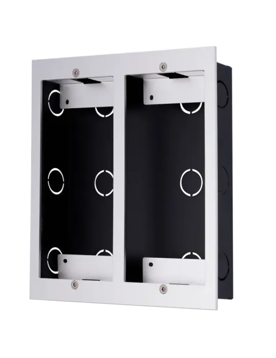 AKUVOX Panel frontal y caja de registro encastrada - Específica para A
