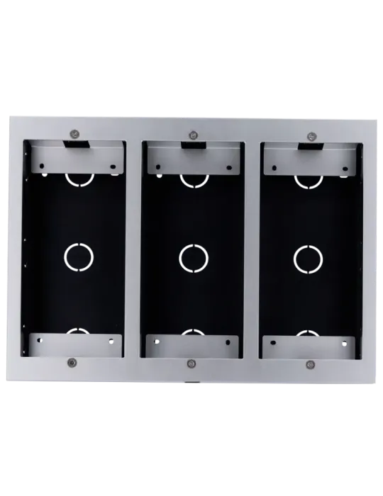 AKUVOX Panel frontal y caja de registro encastrada - Específica para A