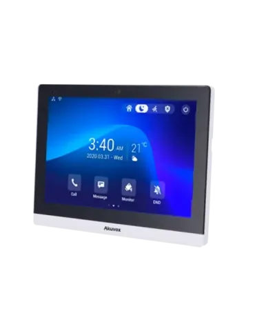 AKUVOX Monitor Android 9.0 para videoportero - Pantalla IPS de 10″ - A